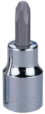 Jonnesway S51H404 Насадка торцевая 1/2"DR с вставкой-битой, РН4, 55 мм S51H404
