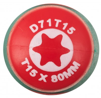 Jonnesway D71T15 Отвертка стержневая TORX® ANTI-SLIP GRIP, T15х80 D71T15