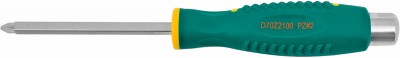 Jonnesway D70Z2100 Отвертка стержневая POZIDRIV® , ударная, силовая под ключ, PZ2x100 D70Z2100