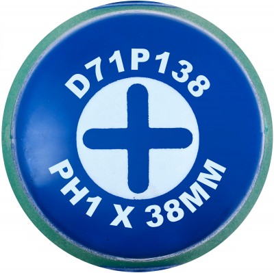 Jonnesway D71P138 Отвертка стержневая крестовая ANTI-SLIP GRIP, PH1x38 мм D71P138