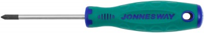 Jonnesway D71P180 Отвертка стержневая крестовая ANTI-SLIP GRIP, PH1x80 мм D71P180