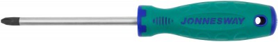Jonnesway D71P3125 Отвертка стержневая крестовая ANTI-SLIP GRIP, PH3x125 мм D71P3125