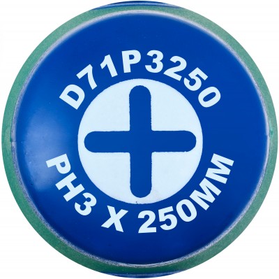 Jonnesway D71P3250 Отвертка стержневая крестовая ANTI-SLIP GRIP, PH3x250 мм D71P3250