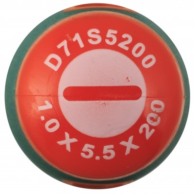 Jonnesway D71S5200 Отвертка стержневая шлицевая ANTI-SLIP GRIP, SL5.5х200 мм D71S5200