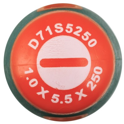 Jonnesway D71S5250 Отвертка стержневая шлицевая ANTI-SLIP GRIP, SL5.5х250 мм D71S5250