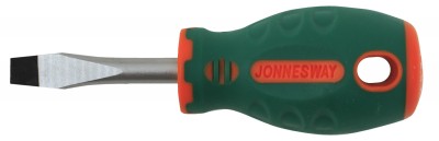 Jonnesway D71S538 Отвертка стержневая шлицевая ANTI-SLIP GRIP, SL5.5х38 мм D71S538