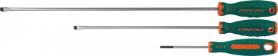 Jonnesway D71S6250 Отвертка стержневая шлицевая ANTI-SLIP GRIP, SL6.5х250 мм D71S6250