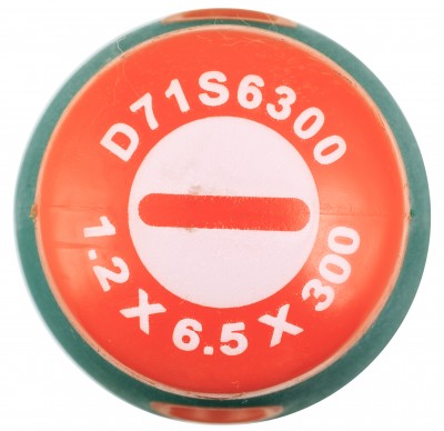 Jonnesway D71S6300 Отвертка стержневая шлицевая ANTI-SLIP GRIP, SL6.5х300 мм D71S6300
