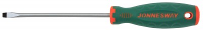Jonnesway D71S8150 Отвертка стержневая шлицевая ANTI-SLIP GRIP, SL8.0х150 мм D71S8150