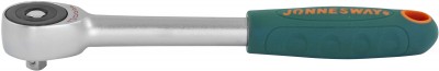 Jonnesway R6603 Рукоятка трещоточная ротационная со сквозным приводом 3/8"DR, 60 зубцов, 220 мм R6603