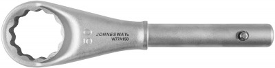 Jonnesway W77A150 Ключ накидной усиленный, 50 мм, d24.5/290 мм W77A150