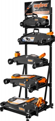 Крепление инструмента Стеллаж металлический (консольный для подкатных домкратов) Стеллаж