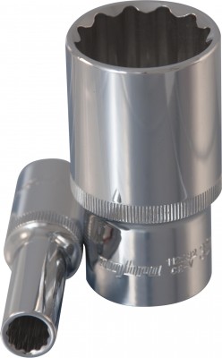 Ombra 112221 Головка торцевая глубокая 12-гранная 1/2"DR, 21 мм 112221