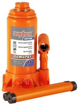 Ombra OHT108 Домкрат гидравлический профессиональный 8 т., 200-405 мм OHT108