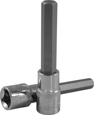 Ombra 121219 Насадка торцевая 1/2"DR с вставкой-битой шестигранной, Н19, 100 мм 121219