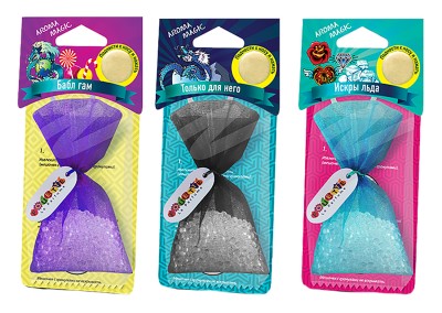 Прочие автотовары M-OK2 Ароматизатор воздуха подвесной Aroma Magic, микс2 M-OK2