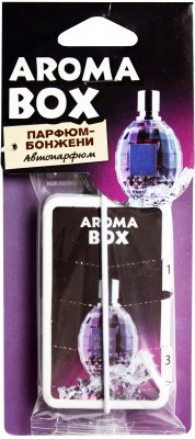 Прочие автотовары B-09 Ароматизатор подвесной Aroma-box Парфюм-бонжени B-09