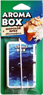 Прочие автотовары B-07 Ароматизатор подвесной Aroma-box Морской бриз B-07