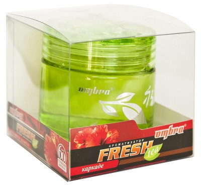 Прочие автотовары VP1206R Ароматизатор гелевый Fresh Tea, каркаде VP1206R