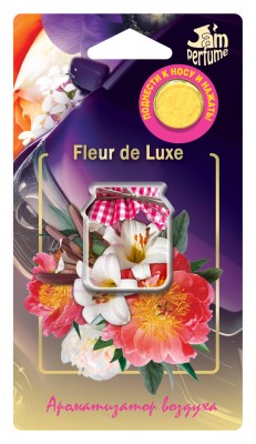 Прочие автотовары J-13 Ароматизатор мембранный подвесной серии "Jam Perfume" Fleur de Luxe J-13