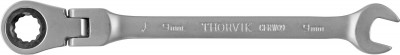 Thorvik CFRW09 Ключ гаечный комбинированный трещоточный карданный, 9 мм CFRW09