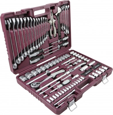 Thorvik TS101 Набор инструмента универсальный 1/4", 1/2"DR, 101 предмет TS101