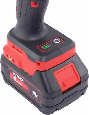 Rotake 8811 (T1-40D) Гайковерт ударный аккумуляторный бесщёточный 1/2"DR, 18В, 680 Нм 8811