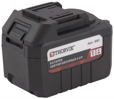 Thorvik BR3 Батарея аккумуляторная, 6 Ач BR3