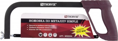 Thorvik MHS304 Ножовка по металлу SIMPLE, 300 мм MHS304