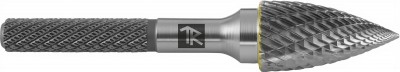 Thorvik TRRBG12250670-2  Борфреза твердосплавная гиперболическая с заостренным концом, тип G, 12 мм, двойная насечка, в боксе TRRBG12250670-2