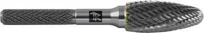 Thorvik TRRBH12320677-2  Борфреза твердосплавная пламевидная, тип H, 12 мм, двойная насечка, в боксе TRRBH12320677-2