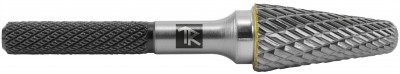 Thorvik TRRBL06160661-2  Борфреза твердосплавная коническая с радиусным торцом, тип L, 6 мм, двойная насечка, в боксе TRRBL06160661-2