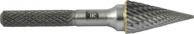 Thorvik TRRBM12250670-2  Борфреза твердосплавная коническая, тип M, 12 мм, двойная насечка, в боксе TRRBM12250670-2