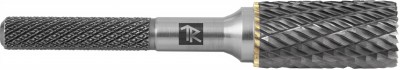 Thorvik TRRBB1225О670-2 Борфреза твердосплавная цилиндрическая с торцевой заточкой, тип B, 12 мм, двойная насечка, в боксе TRRBB1225&#x041E;670-2