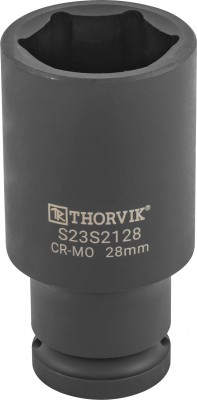 Thorvik S23S2128 Головка торцевая ударная глубокая 1/2"DR, 28 мм S23S2128