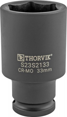 Thorvik S23S2133 Головка торцевая ударная глубокая 1/2"DR, 33 мм S23S2133