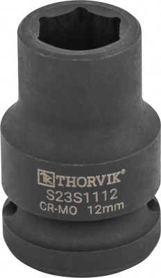 Thorvik S23S1112 Головка торцевая ударная 1/2"DR, 12 мм S23S1112
