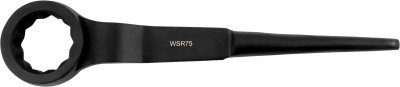 Thorvik WSR75 Ключ гаечный усиленный коликовый накидной, 75 мм WSR75
