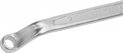 Thorvik ORW0809 Ключ гаечный накидной изогнутый 75°, 8x9 мм ORW0809