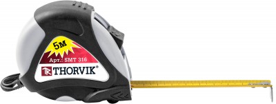 Thorvik SMT519 Рулетка в обрезиненном корпусе, 5 м SMT519