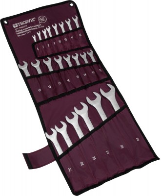 Thorvik W3S22TB Набор ключей гаечных комбинированных серии ARC, 6-32 мм, 22 предметов W3S22TB