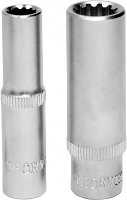 Thorvik MP11411 Головка торцевая глубокая MultiProf  1/4"DR, 11 мм MP11411