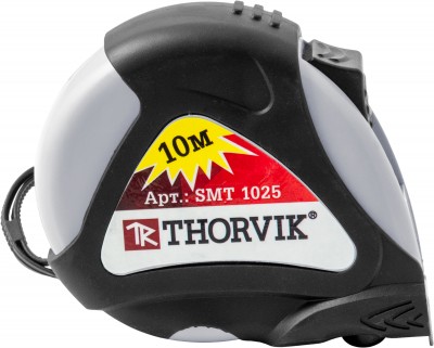 Thorvik SMT7525 Рулетка в обрезиненном корпусе, 7.5 м SMT7525